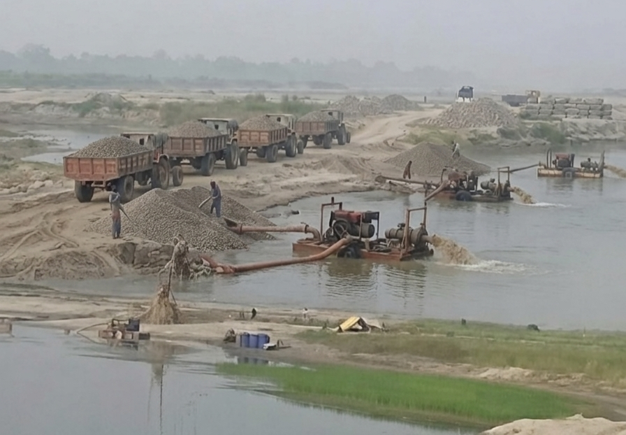 বিজিবি ও সাংবাদিকদের লাঞ্ছনা : পাথর খেকোদের অভয়ারণ্যে পরিণত হয়েছে তিস্তার চরাঞ্চল