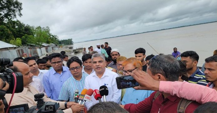 তিস্তা মহাপরিকল্পনা বাস্তবায়ন নীতি নির্ধারণীর বিষয় কুড়িগ্রামে ডিজি পাউবো